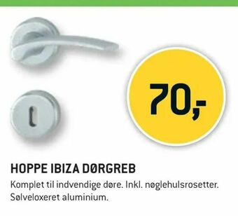 XL-BYG Hoppe ibiza dørgreb tilbud
