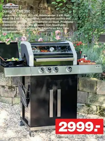 Bauhaus Gasgrill Cliff 350 tilbud