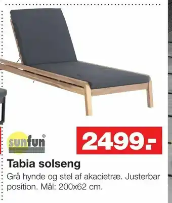 Bauhaus Tabia solseng tilbud