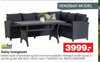 Bauhaus Daisy loungesæt tilbud