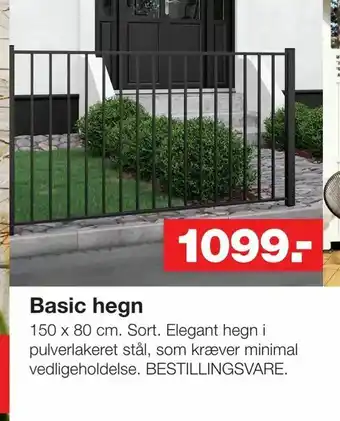 Bauhaus Basic hegn tilbud