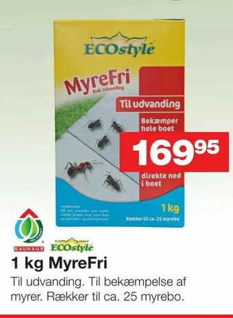 Bauhaus 1 kg MyreFri tilbud