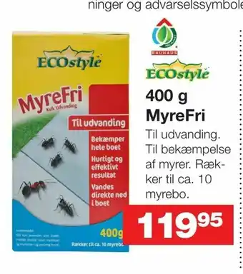 Bauhaus 400 g MyreFri tilbud