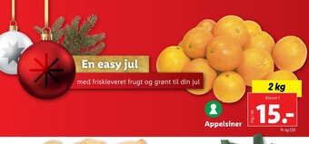 Lidl Appelsiner tilbud