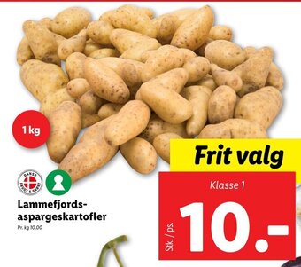 Lidl Lammefjords aspargeskartofler tilbud