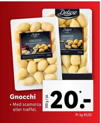 Lidl Gnocchi tilbud