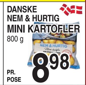 Danske nem & hurtig mini kartofler