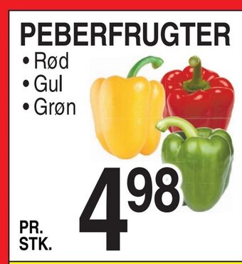 ABC Lavpris Peberfrugter tilbud