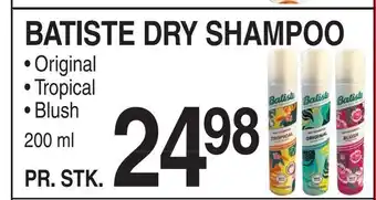Batiste dry shampoo