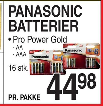 ABC Lavpris Panasonic batterier tilbud