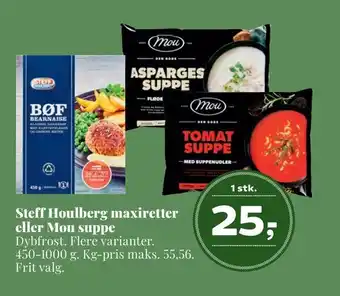 Dagli'Brugsen Steff houlberg maxiretter eller mou suppe tilbud