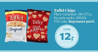 Dagli'Brugsen Taffel chips tilbud