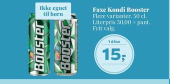 Dagli'Brugsen Faxe kondi booster tilbud