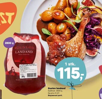 Kvickly Gustav landand tilbud