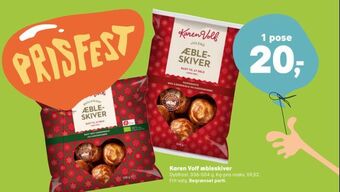 Kvickly Karen volf æbleskiver tilbud