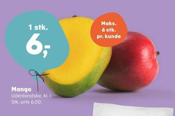 Kvickly Mango tilbud