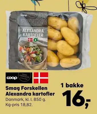 Smag forskellen alexandra kartofler