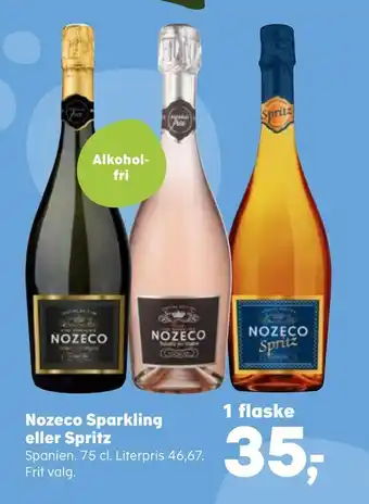 Nozeco sparkling eller spritz