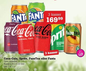 Poetzsch Padborg Coca-cola, sprite, fuzetea eller fanta tilbud