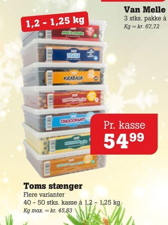 Poetzsch Padborg Toms stænger tilbud