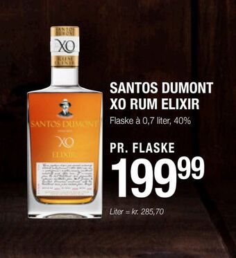 Poetzsch Padborg Santos dumont xo rum elixir tilbud