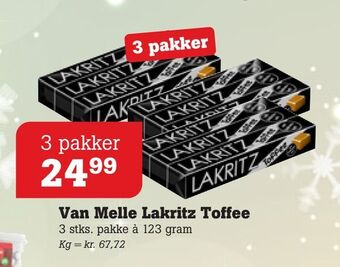 Poetzsch Padborg Van melle lakritz toffee tilbud
