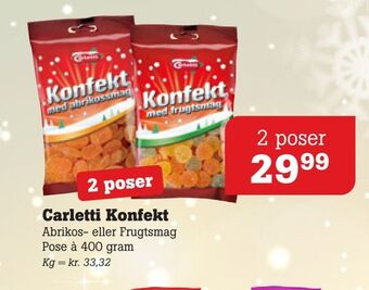 Poetzsch Padborg Carletti konfekt tilbud
