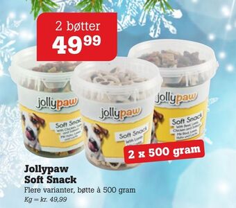 Poetzsch Padborg Jollypaw soft snack tilbud
