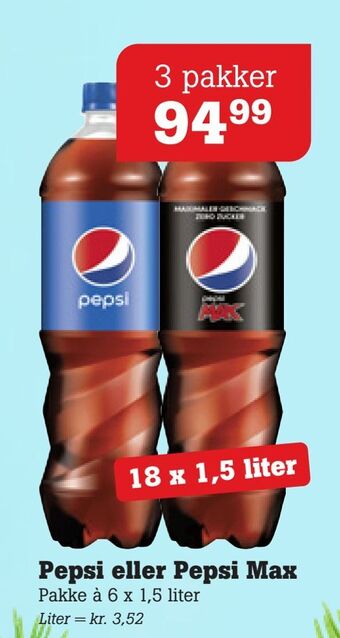 Poetzsch Padborg Pepsi eller pepsi max tilbud