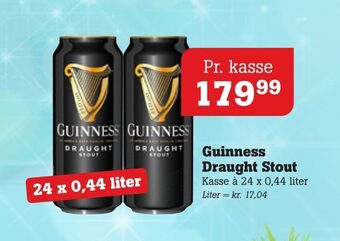 Poetzsch Padborg Guinness draught stout tilbud