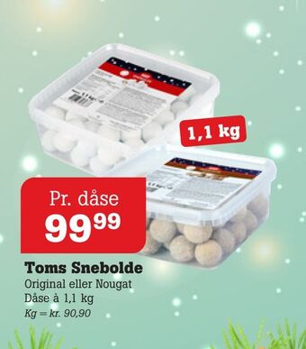 Poetzsch Padborg Toms snebolde tilbud
