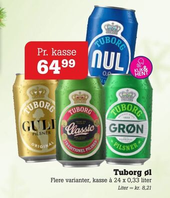 Poetzsch Padborg Tuborg øl tilbud
