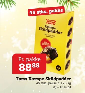 Poetzsch Padborg Toms kæmpe skildpadder tilbud