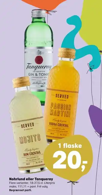 Nohrlund eller tanqueray