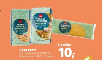 SuperBrugsen Coop pasta tilbud