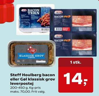 Steff houlberg bacon eller gøl klassisk grov leverpostej