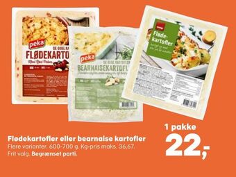 SuperBrugsen Flødekartofler eller bearnaise kartofler tilbud