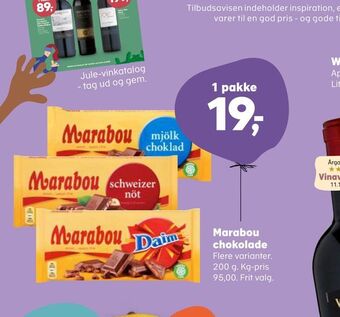 SuperBrugsen Marabou chokolade tilbud