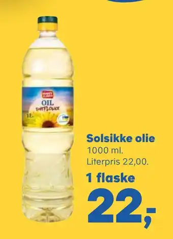 Solsikke olie