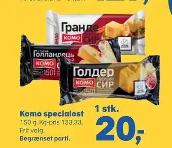 Komo specialost