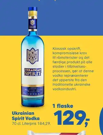 Ukrainian spirit vodka