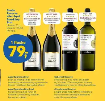 SuperBrugsen Shabo reserve eller aged sparkling brut tilbud