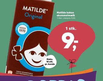 SuperBrugsen Matilde kakao skummetmælk tilbud
