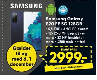 Samsung galaxy s20 fe 5g 128gb