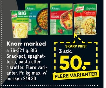 Bilka Knorr marked tilbud