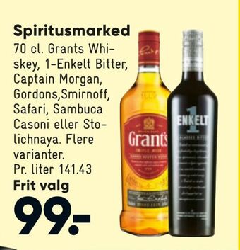 Bilka Spiritus marked tilbud
