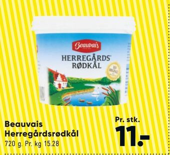 Bilka Beauvais herregårdsrødkål tilbud