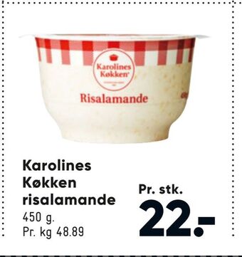 Bilka Karolines køkken risalamande tilbud