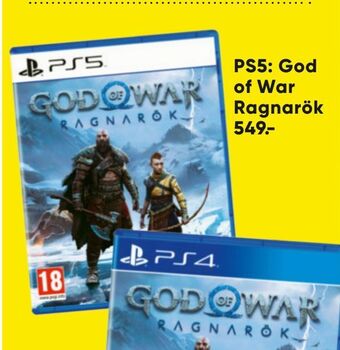 Bilka Ps5: god of war ragnarök tilbud