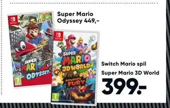 Bilka Switch mario spil super mario 3d world tilbud